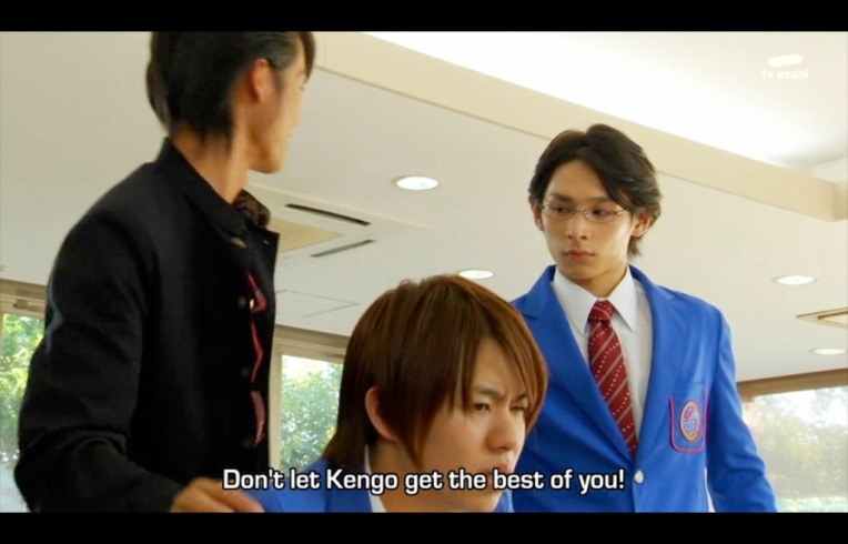 Sometimes it's awkward supporting new friends when they are competing with old friends. this never stopped Gentaro.